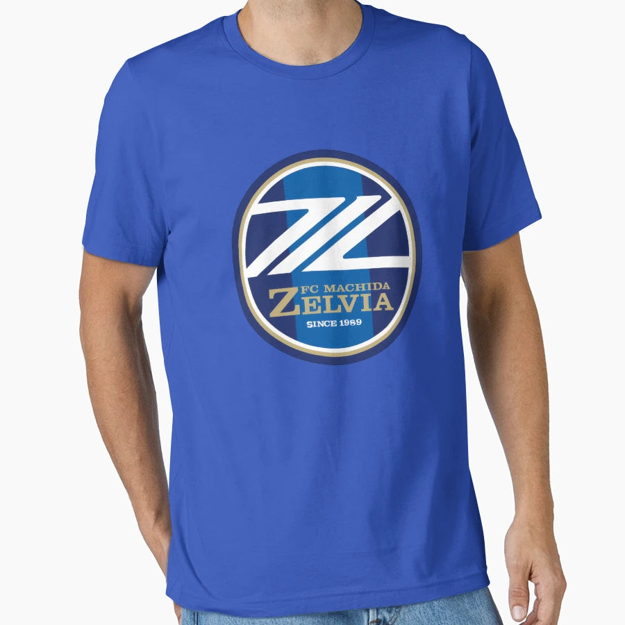 Machida Zelvia Crest Logo T-Shirt - Casual Everyday Wear Men Women - T-Shirt, Sweatshirt, Hoodie