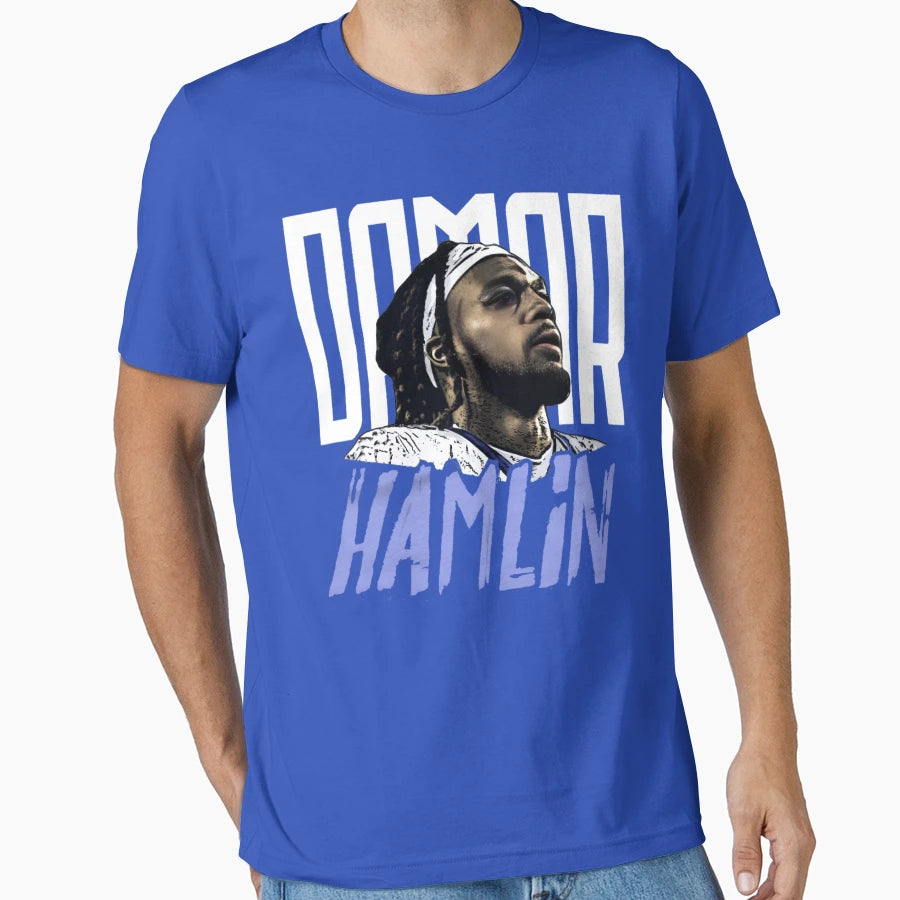 Damar Hamlin T-Shirt - Novelty Apparel Men Women - T-Shirt, Sweatshirt, Hoodie