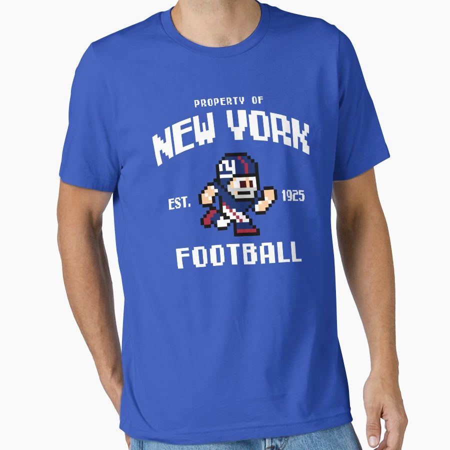 Property New York Giants Football T-Shirt - Novelty Apparel for Adults - T-Shirt, Sweatshirt, Hoodie