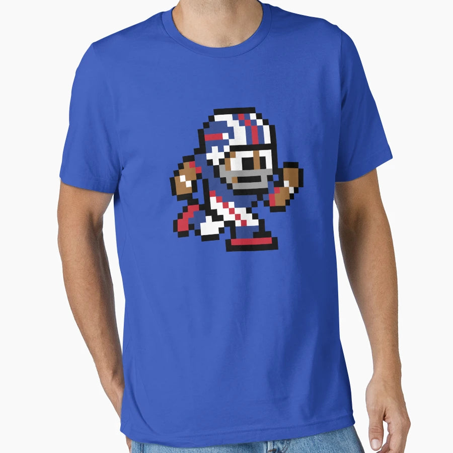 Buffalo Bills Tecmo Super Bowl Football T-Shirt - Trendy Graphic Men Women - T-Shirt, Sweatshirt, Hoodie