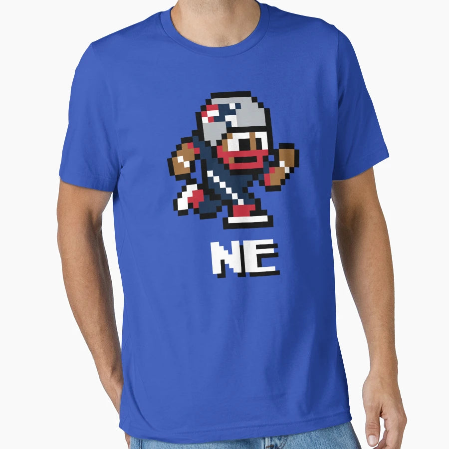 New England Patriots Tecmo Super T-Shirt - Fun Novelty Design Men Women - T-Shirt, Sweatshirt, Hoodie