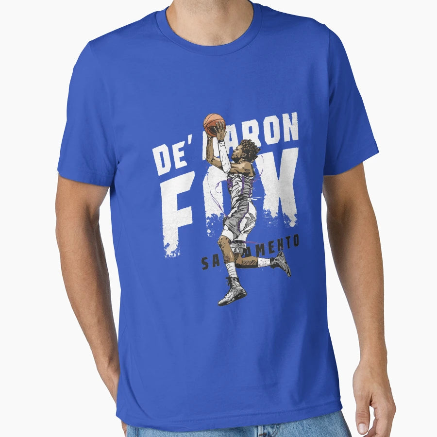 Deaaron Fox Lay Up T-Shirt - Streetwear Style for Adults - T-Shirt, Sweatshirt, Hoodie