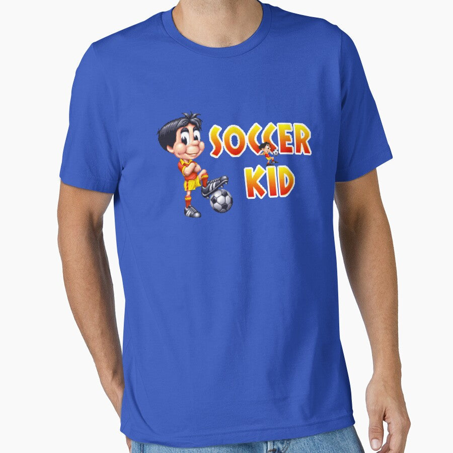 Soccer Kid by iloveamiga - Adult & Kids T-Shirts, Sweatshirts & Hoodies apparel design preview 1