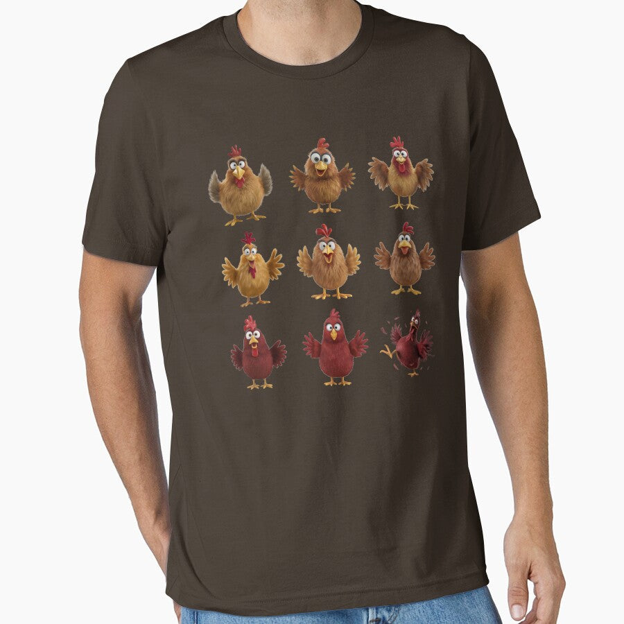 There's Always One...Chickens by LarkspurAndTea - Adult & Kids T-Shirts, Sweatshirts & Hoodies apparel design preview 1