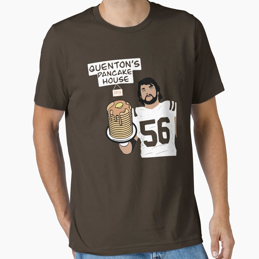 Quenton Nelson Pancake House T-Shirt - Custom Art Print Unisex - T-Shirt, Sweatshirt, Hoodie