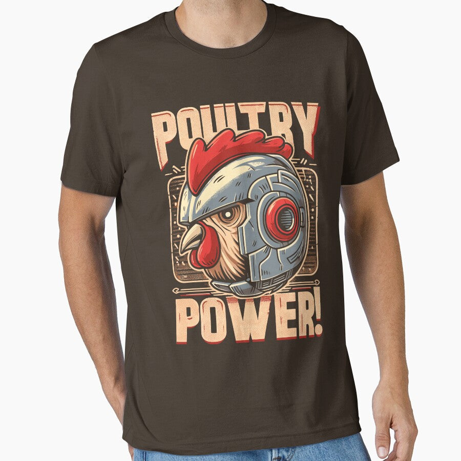 Poultry Power! by RafaelLima7 - Adult & Kids T-Shirts, Sweatshirts & Hoodies apparel design preview 1