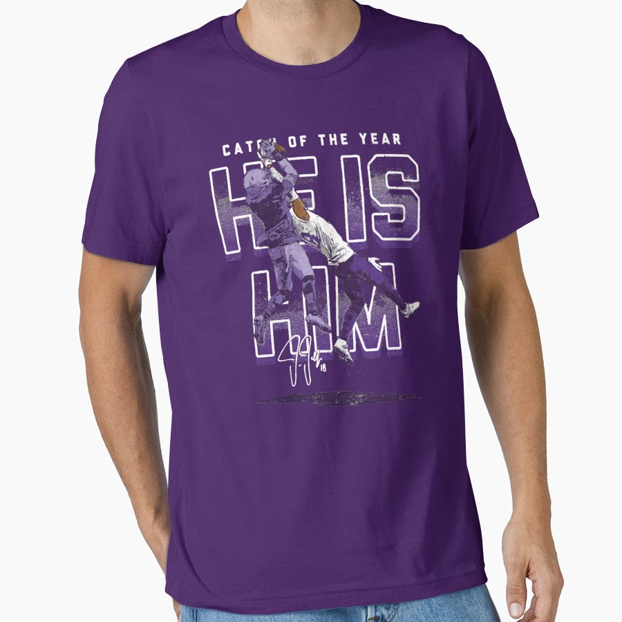 JJ He Is Him T-Shirt - Casual Everyday Wear for Adults - T-Shirt, Sweatshirt, Hoodie