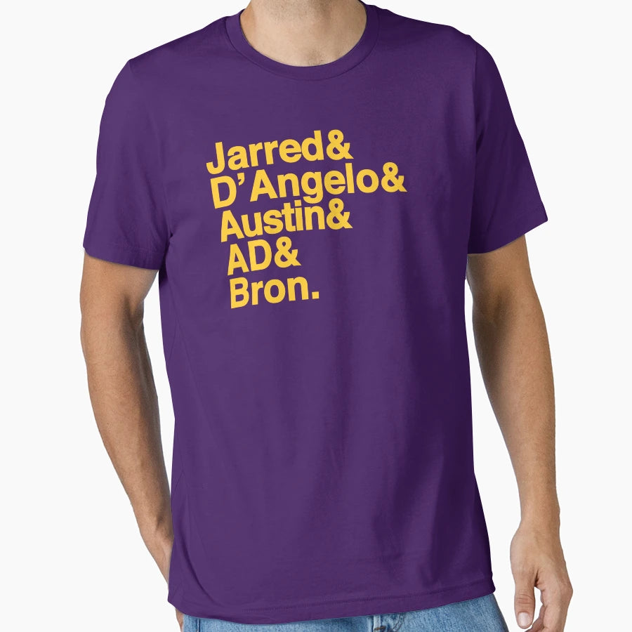Lakeshow Basketball Jetset T-Shirt - Novelty Apparel Men Women - T-Shirt, Sweatshirt, Hoodie