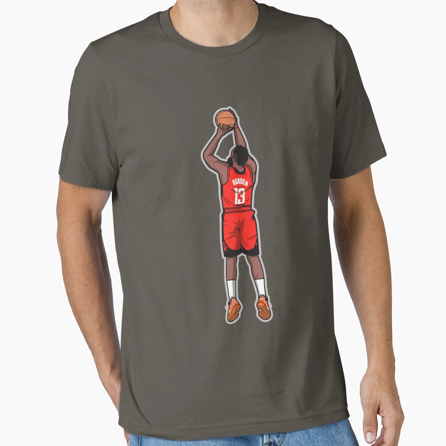 James Harden Cartoon T-Shirt - Fun Novelty Design Men Women - T-Shirt, Sweatshirt, Hoodie