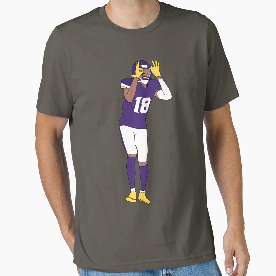 Jj18 Griddy Dance Gift Friends T-Shirt - Graphic Print Unisex - T-Shirt, Sweatshirt, Hoodie