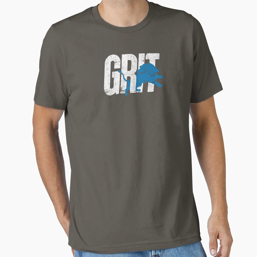 Detroit Grit T-Shirt - Custom Art Print for Adults - T-Shirt, Sweatshirt, Hoodie