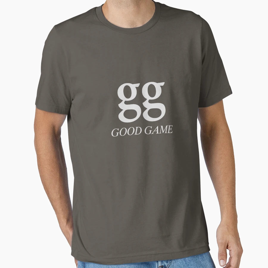 Gg Good Game Gaming Designs Streamers T-Shirt - Novelty Apparel for Adults - T-Shirt, Sweatshirt, Hoodie