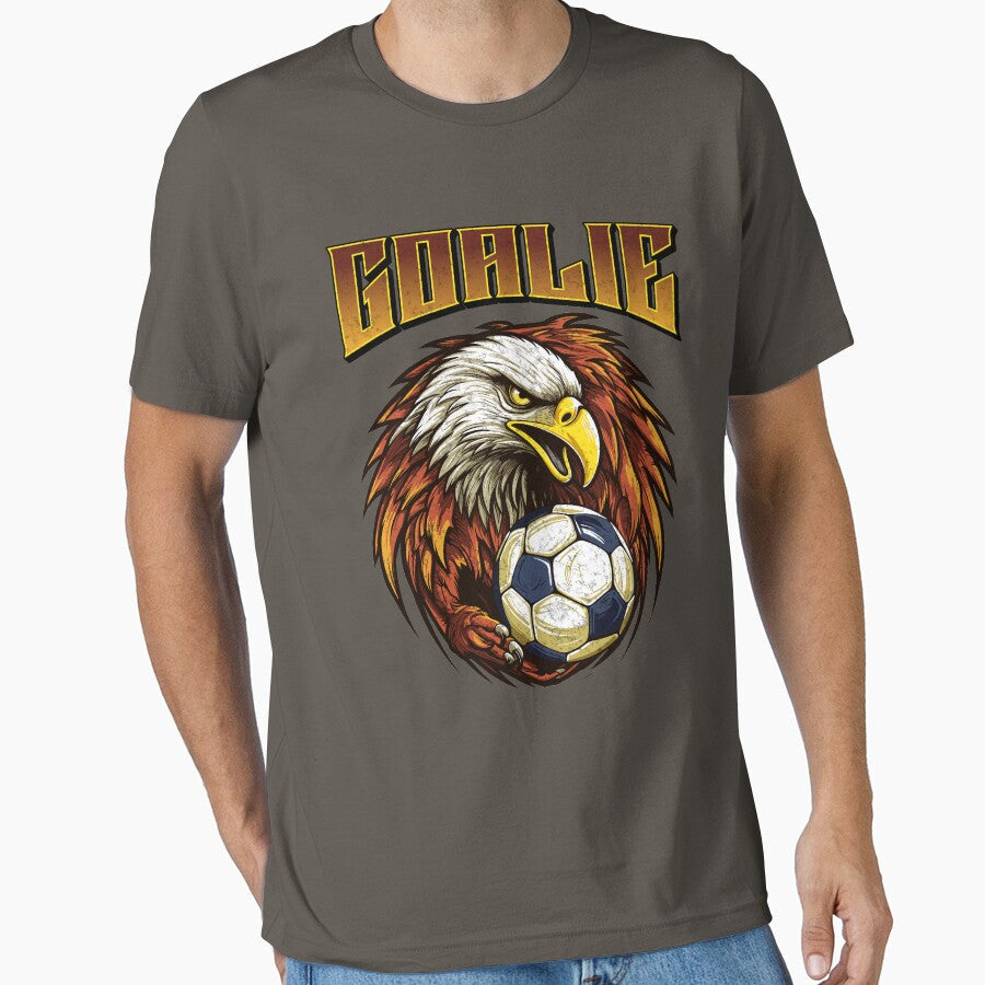 Soccer Goalie by RockBeeDesigns - Adult & Kids T-Shirts, Sweatshirts & Hoodies apparel design preview 1