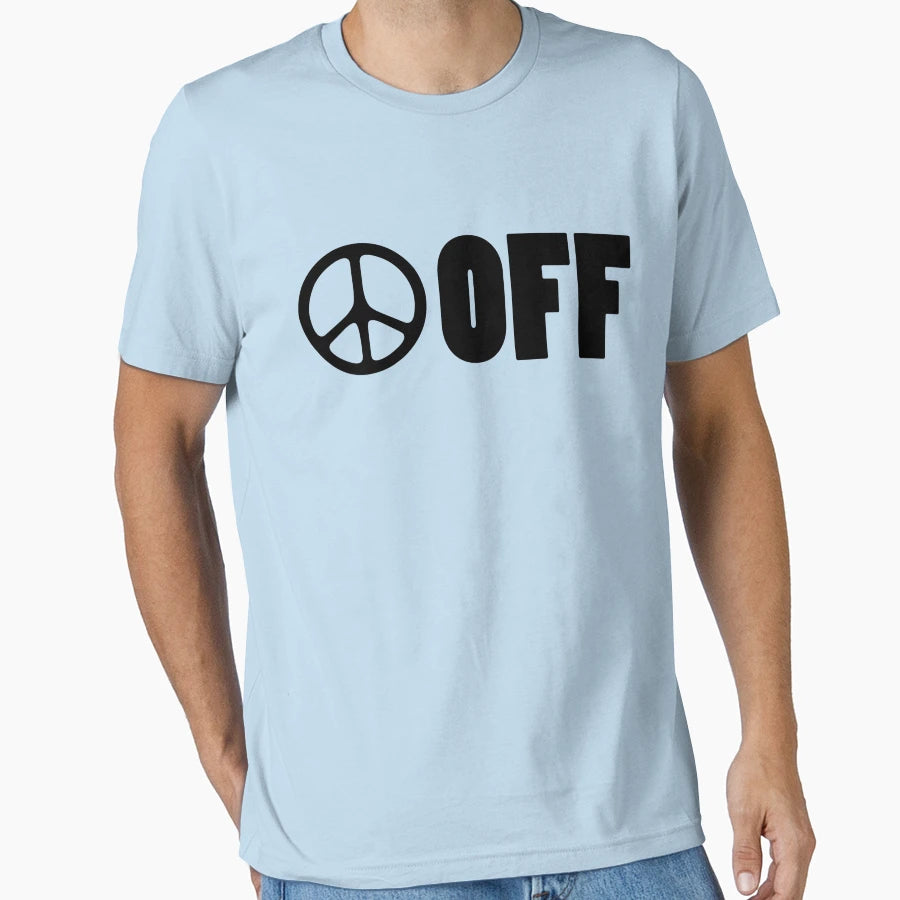 Funny Peace Sign T-Shirt - Casual Everyday Wear Men Women - T-Shirt, Sweatshirt, Hoodie