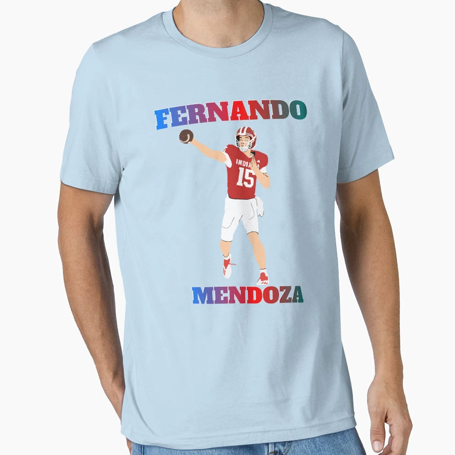 Mendoza Illustration T-Shirt - Minimalist Print for Adults - T-Shirt, Sweatshirt, Hoodie