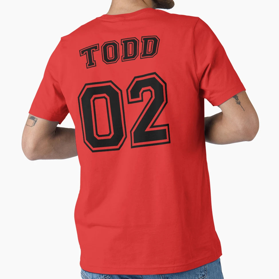 Jason Todd Sports Jersey T-Shirt - Custom Art Print Men Women - T-Shirt, Sweatshirt, Hoodie