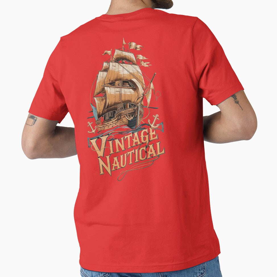 Vintage Nautical by Rell1970 - Adult & Kids T-Shirts, Sweatshirts & Hoodies apparel design preview 1