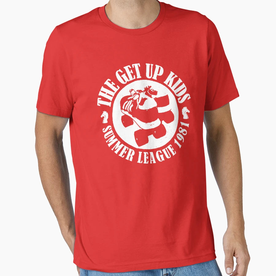 Summer League 1981 Get Up Emo Post T-Shirt - Unique Graphic for Adults - T-Shirt, Sweatshirt, Hoodie