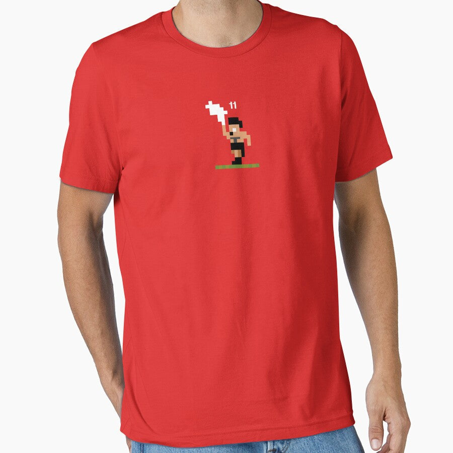 Ryan Giggs Sensible Soccer Style by Daniel Alcorn - Adult & Kids T-Shirts, Sweatshirts & Hoodies apparel design preview 1