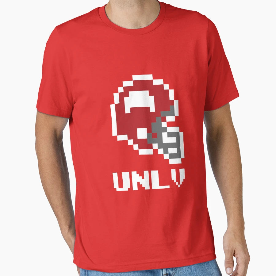Unlv Rebels Tecmo Super Bowl T-Shirt - Fun Novelty Design for Adults - T-Shirt, Sweatshirt, Hoodie