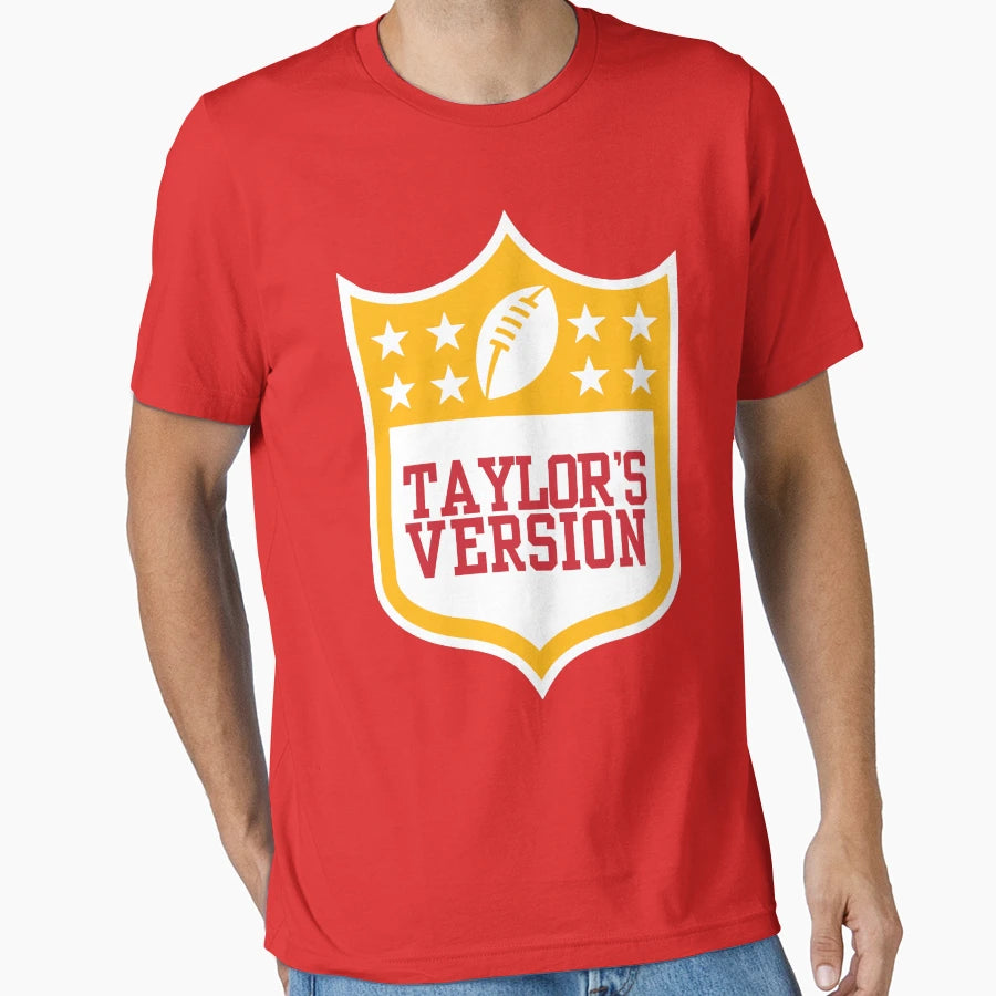 Chiefs Nfl Taylors Version Superbowl T-Shirt - Minimalist Print Men Women - T-Shirt, Sweatshirt, Hoodie