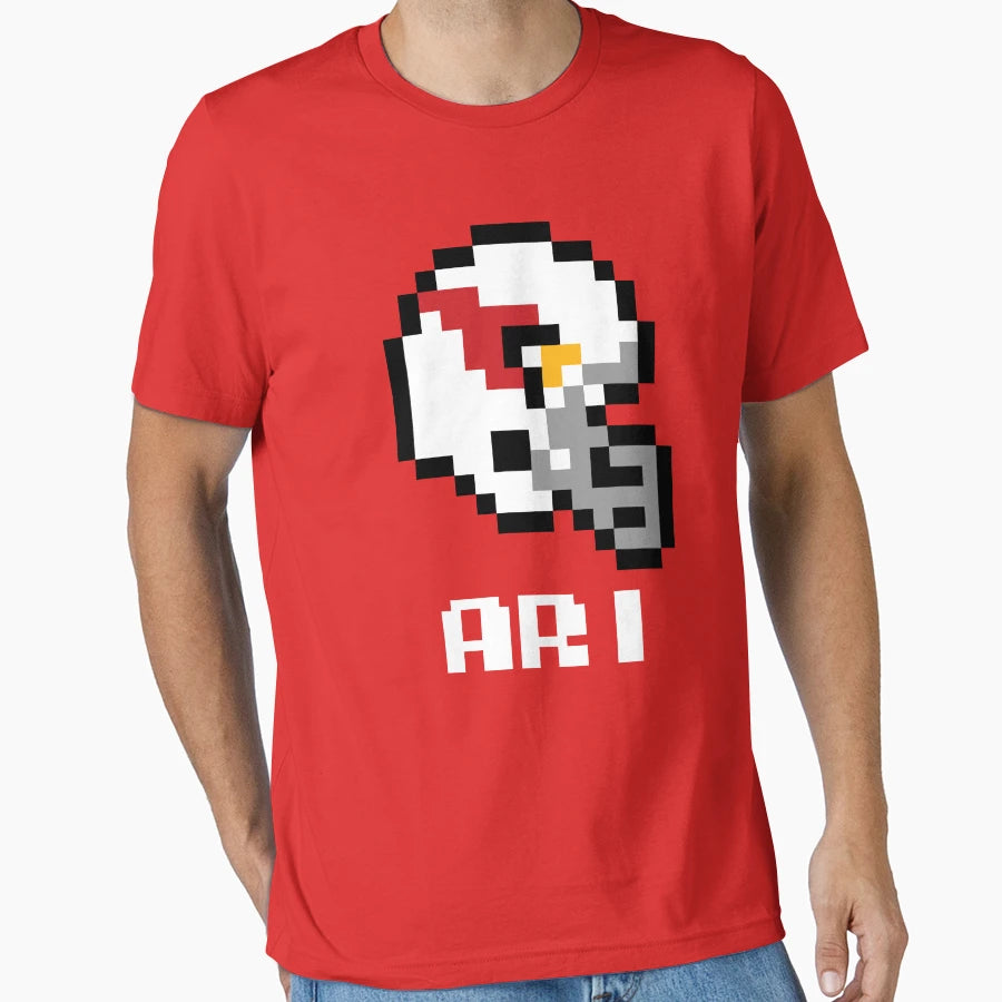 Arizona Cardinals Tecmo Super Bowl T-Shirt - Minimalist Print for Adults - T-Shirt, Sweatshirt, Hoodie