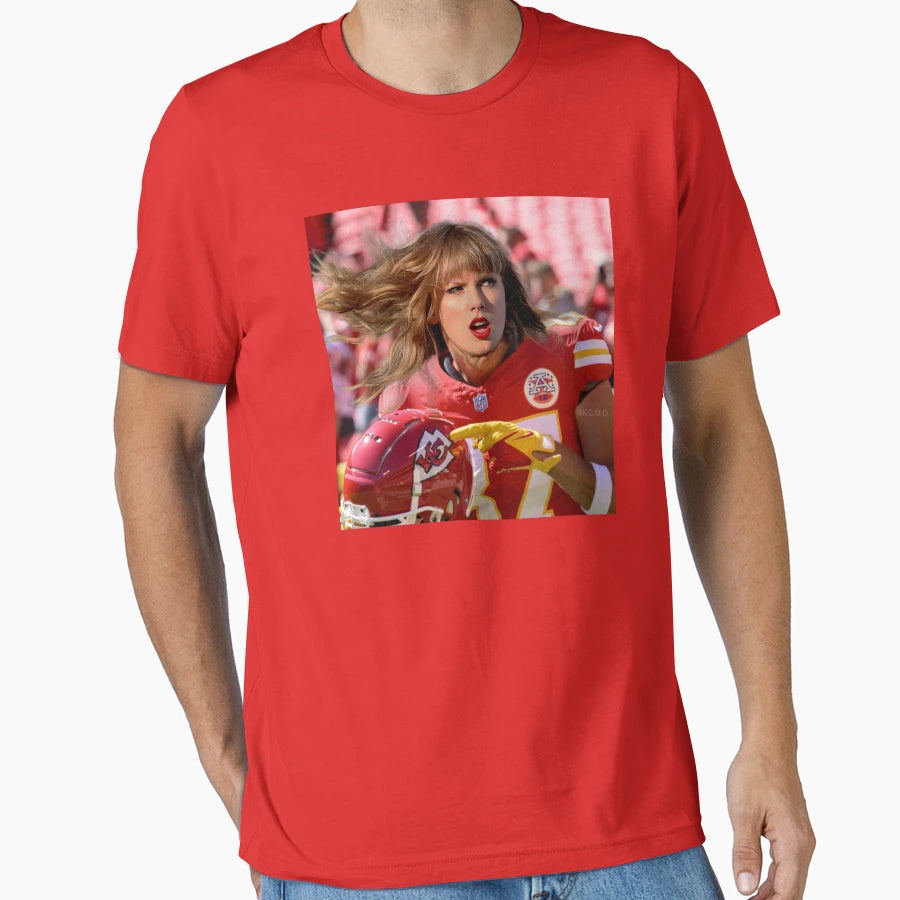 Kc Football Player T-Shirt - Unique Graphic Men Women - T-Shirt, Sweatshirt, Hoodie