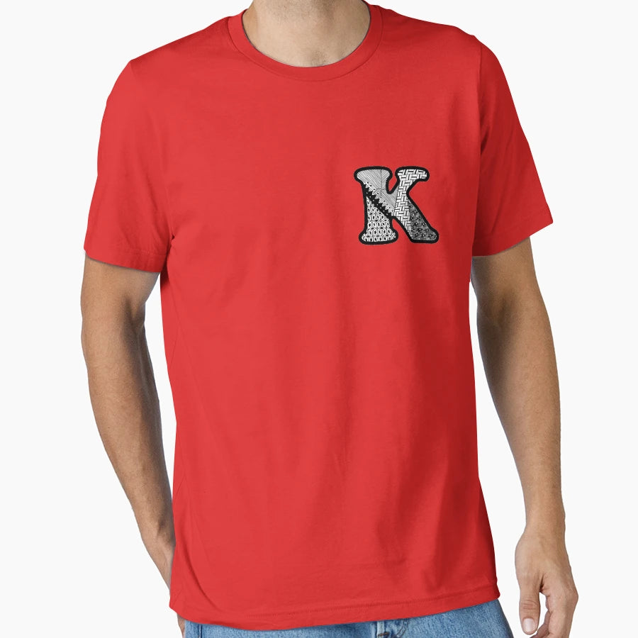 Letter K T-Shirt - Fun Novelty Design Men Women - T-Shirt, Sweatshirt, Hoodie