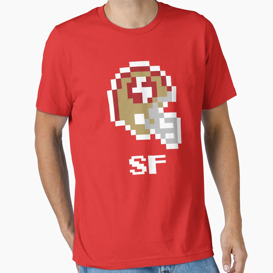 San Francisco 49Ers Tecmo Super T-Shirt - Fun Novelty Design Men Women - T-Shirt, Sweatshirt, Hoodie