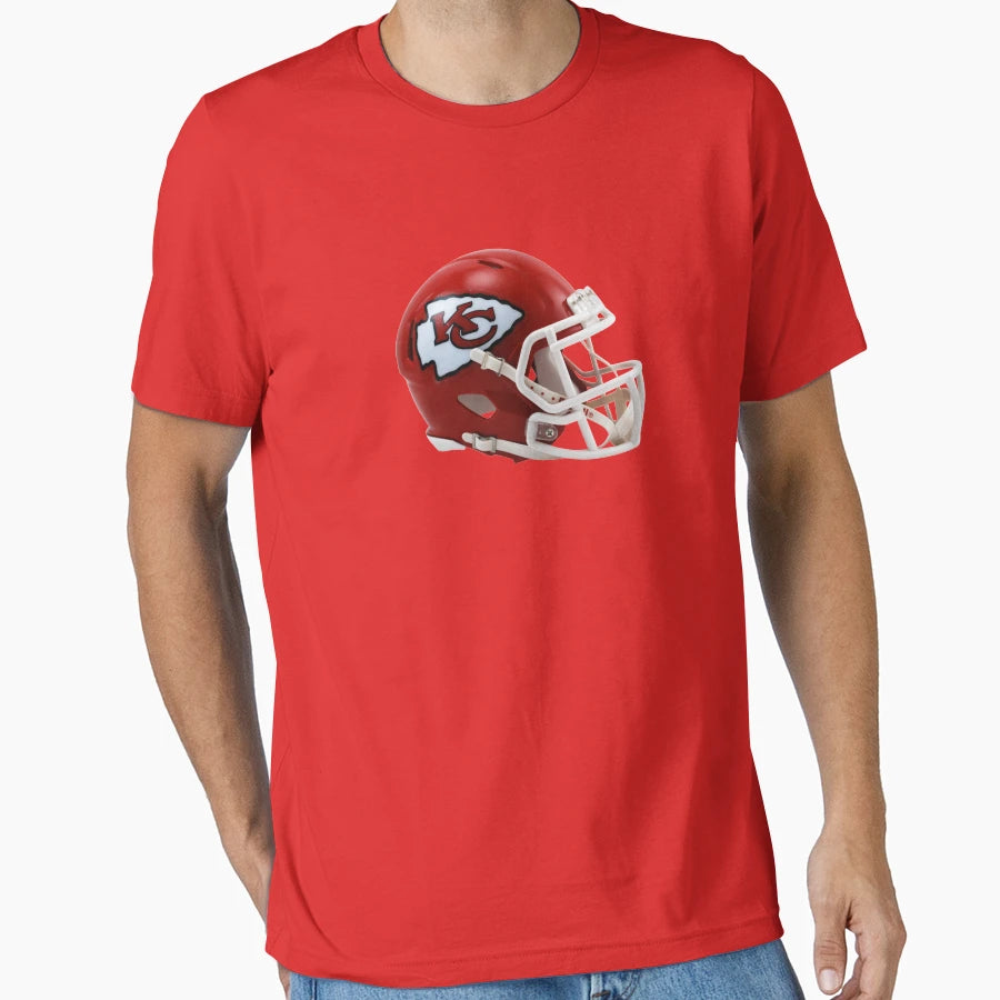 Helmet Chiefs Icon T-Shirt - Streetwear Style Unisex - T-Shirt, Sweatshirt, Hoodie