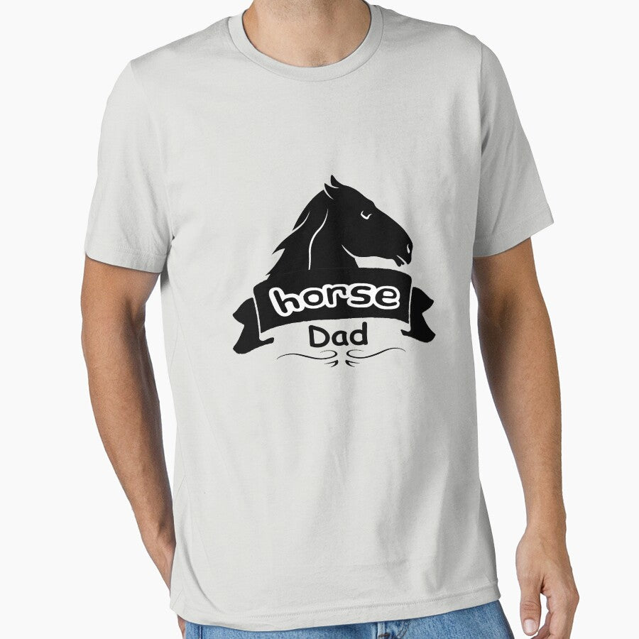 Horse dad, gift for lovers by Mac Store - Adult & Kids T-Shirts, Sweatshirts & Hoodies apparel design preview 1