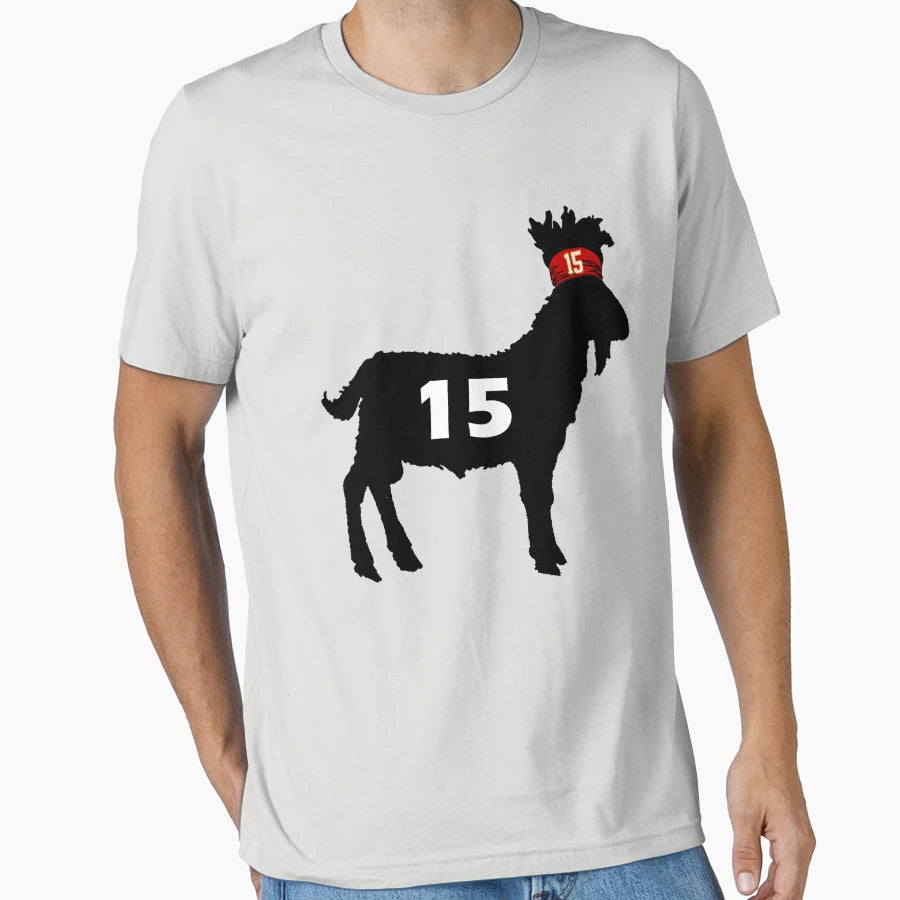 Football Goat 15 Football Goat 15 Mouse T-Shirt - Minimalist Print Unisex - T-Shirt, Sweatshirt, Hoodie
