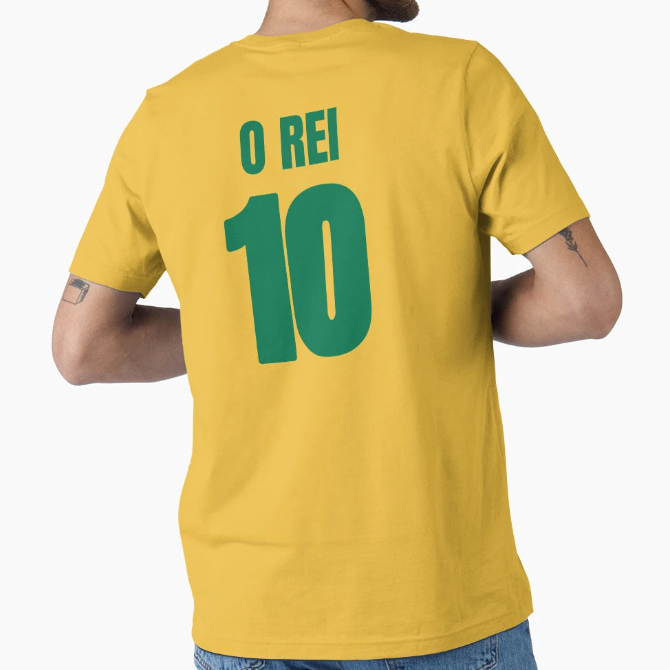 10 O Rei Pele T-Shirt - Unique Graphic for Adults - T-Shirt, Sweatshirt, Hoodie