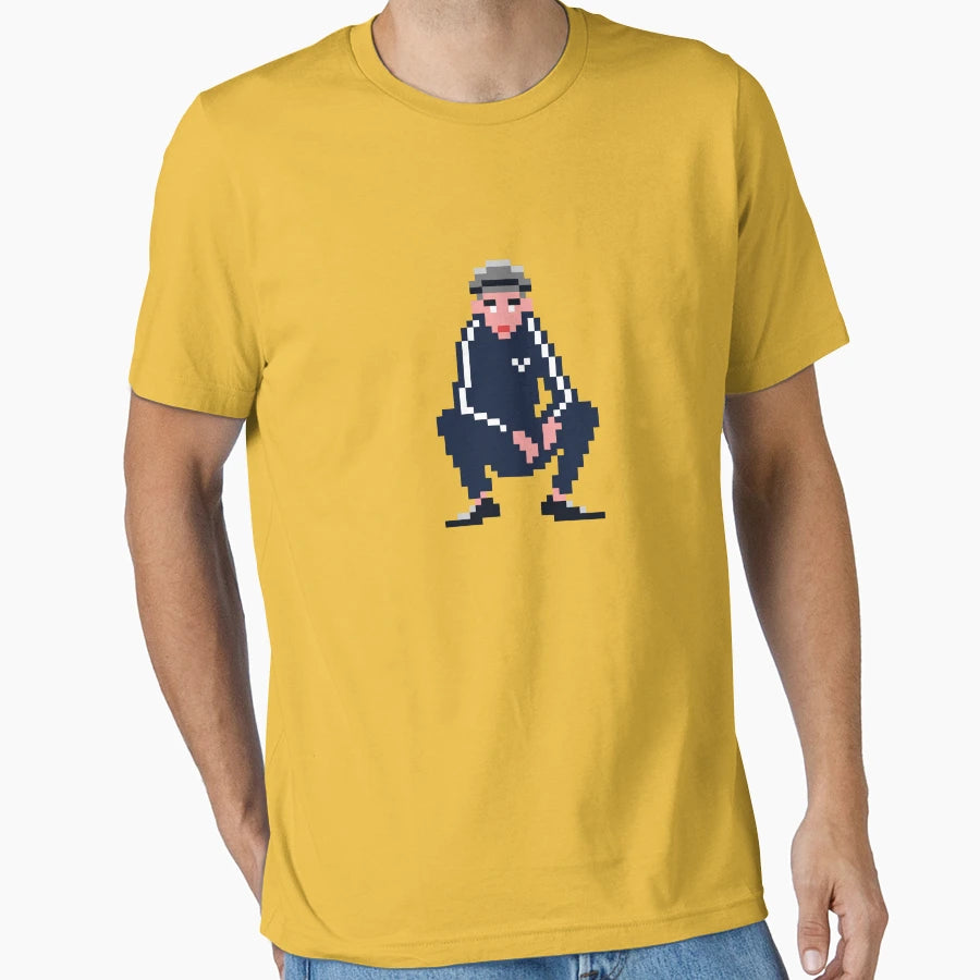 Slav Squat Gopnik Pixel Art T-Shirt - Casual Everyday Wear Men Women - T-Shirt, Sweatshirt, Hoodie