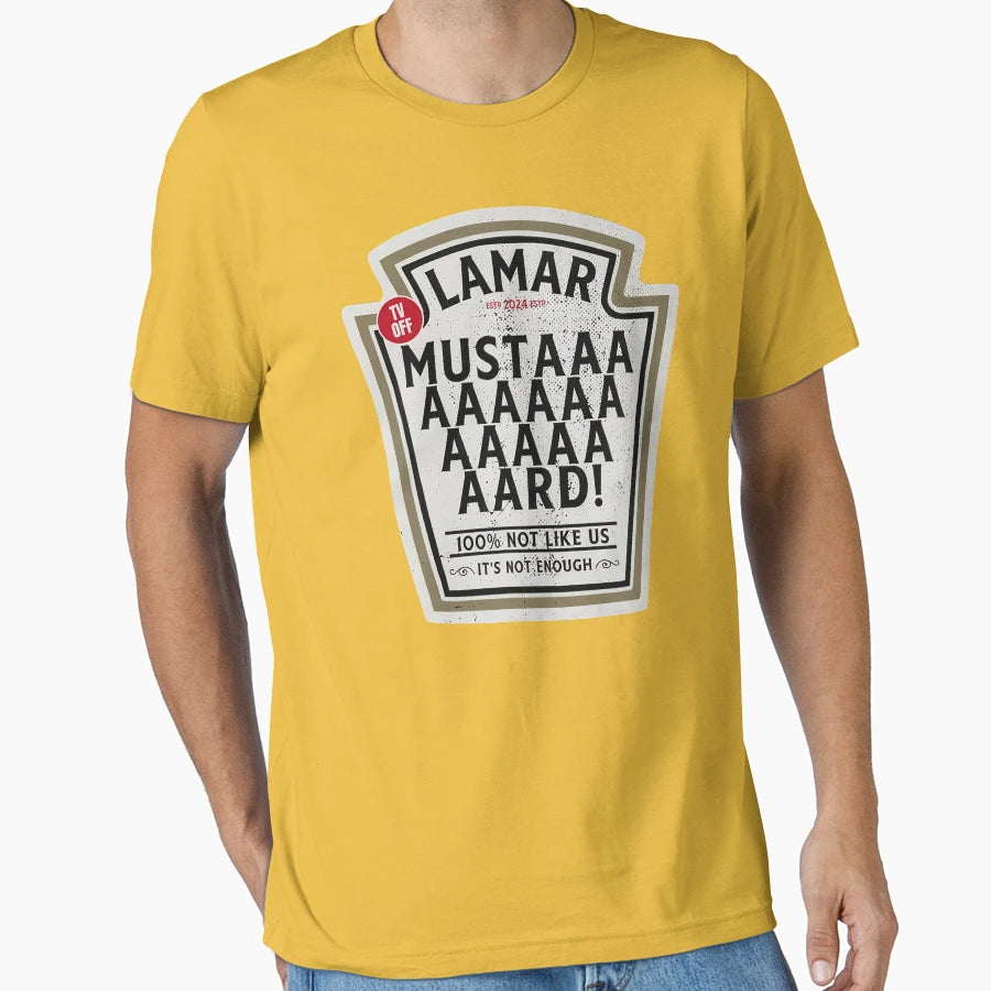 Kendrick Lamar Mustard Tv Off T-Shirt - Unique Graphic Unisex - T-Shirt, Sweatshirt, Hoodie