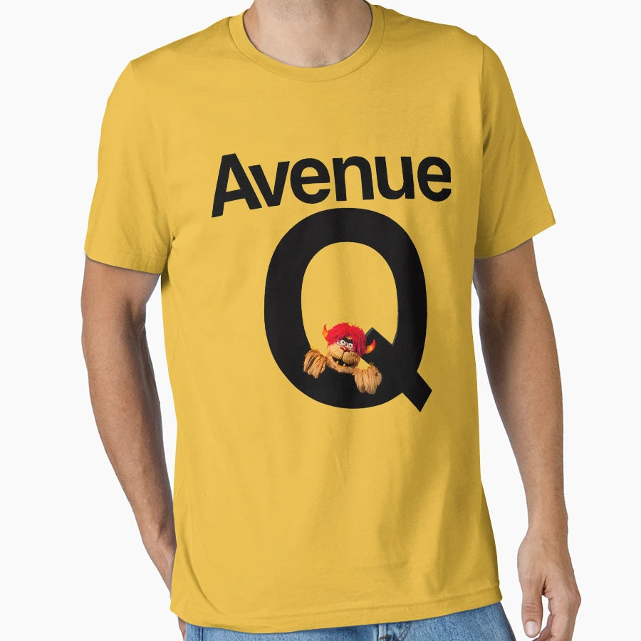 Avenue Q Musical Theater Broadway T-Shirt - Custom Art Print for Adults - T-Shirt, Sweatshirt, Hoodie