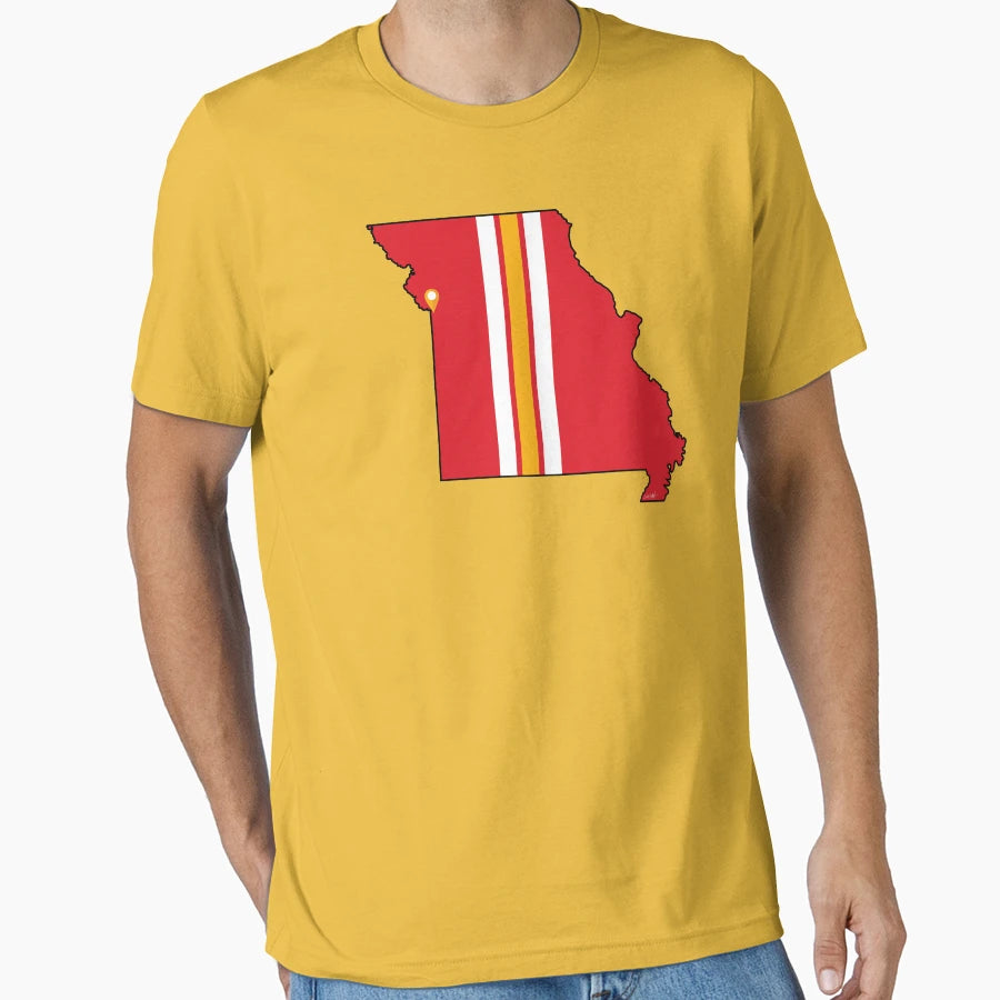 Kansas City Football T-Shirt - Fun Novelty Design Unisex - T-Shirt, Sweatshirt, Hoodie