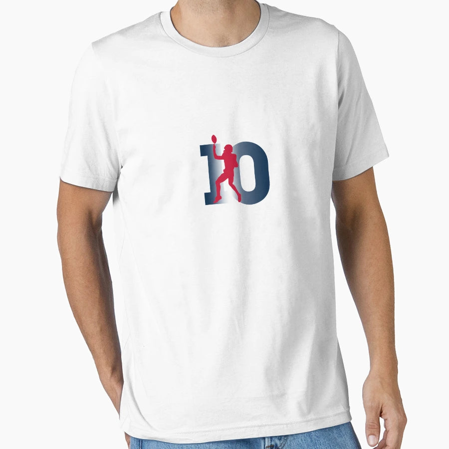 Drake Logo Blue Red T-Shirt - Minimalist Print for Adults - T-Shirt, Sweatshirt, Hoodie