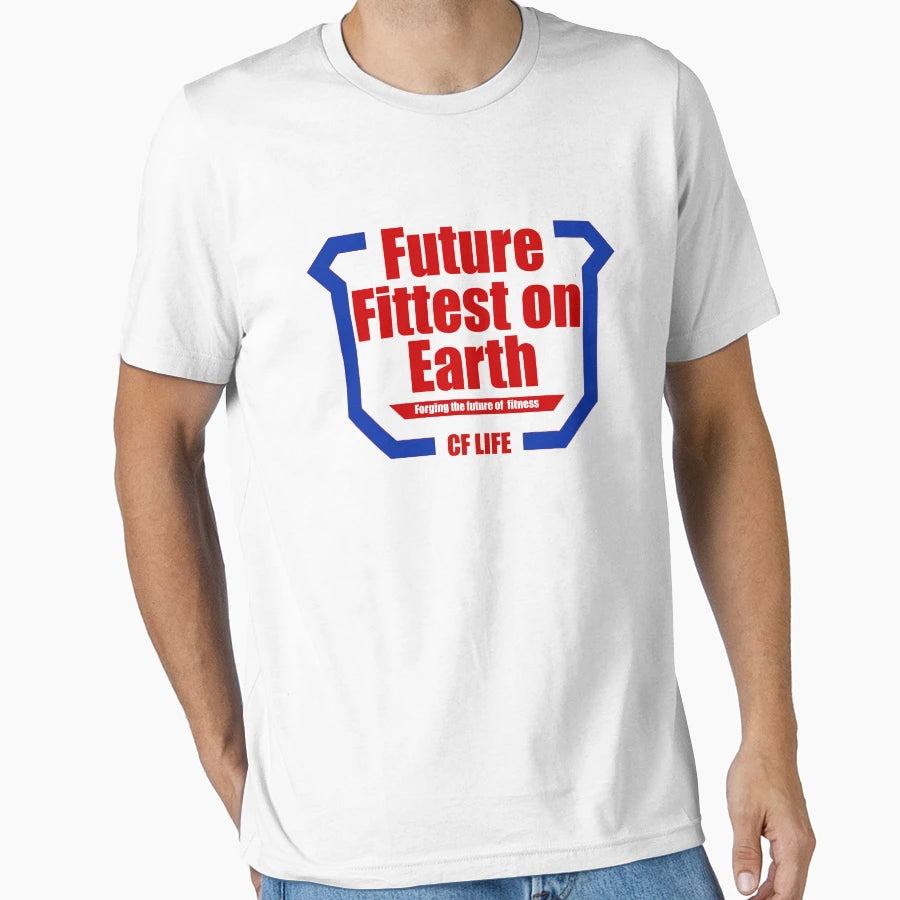Future Fittest Earth Version T-Shirt - Casual Everyday Wear Unisex - T-Shirt, Sweatshirt, Hoodie
