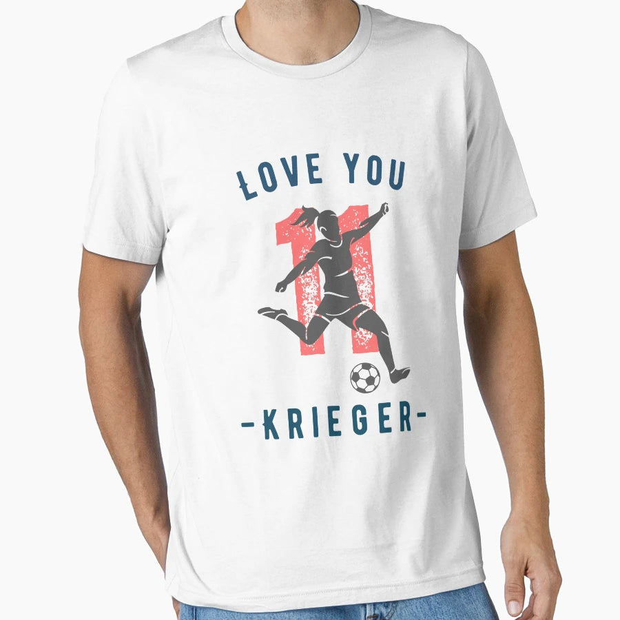 Love You Ali Krieger Fans T-Shirt - Aesthetic Graphic Unisex - T-Shirt, Sweatshirt, Hoodie