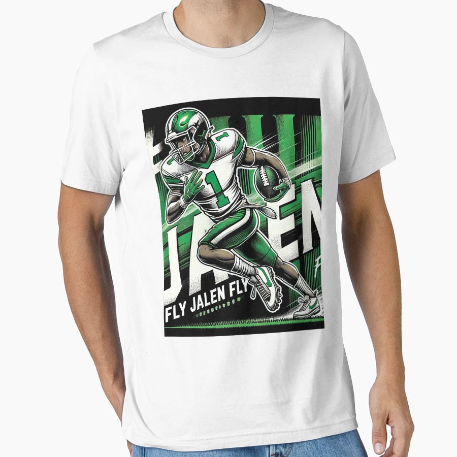 JH Dynamic Football Action Fly Jalen Fly T-Shirt - Graphic Print Unisex - T-Shirt, Sweatshirt, Hoodie