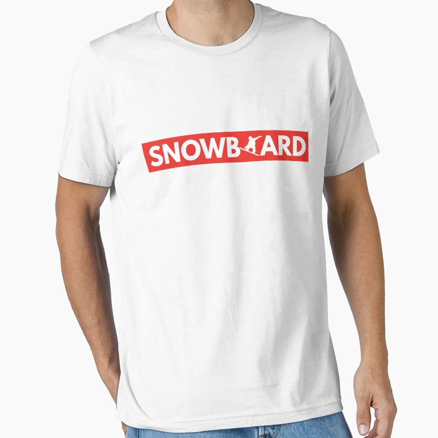 Snowboard T-Shirt - Minimalist Print Unisex - T-Shirt, Sweatshirt, Hoodie