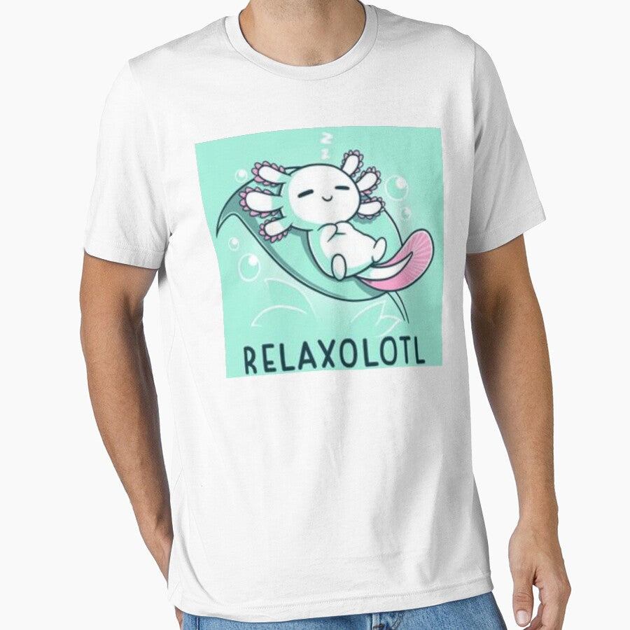 Relaxolotl by starshop - Adult & Kids T-Shirts, Sweatshirts & Hoodies apparel design preview 1
