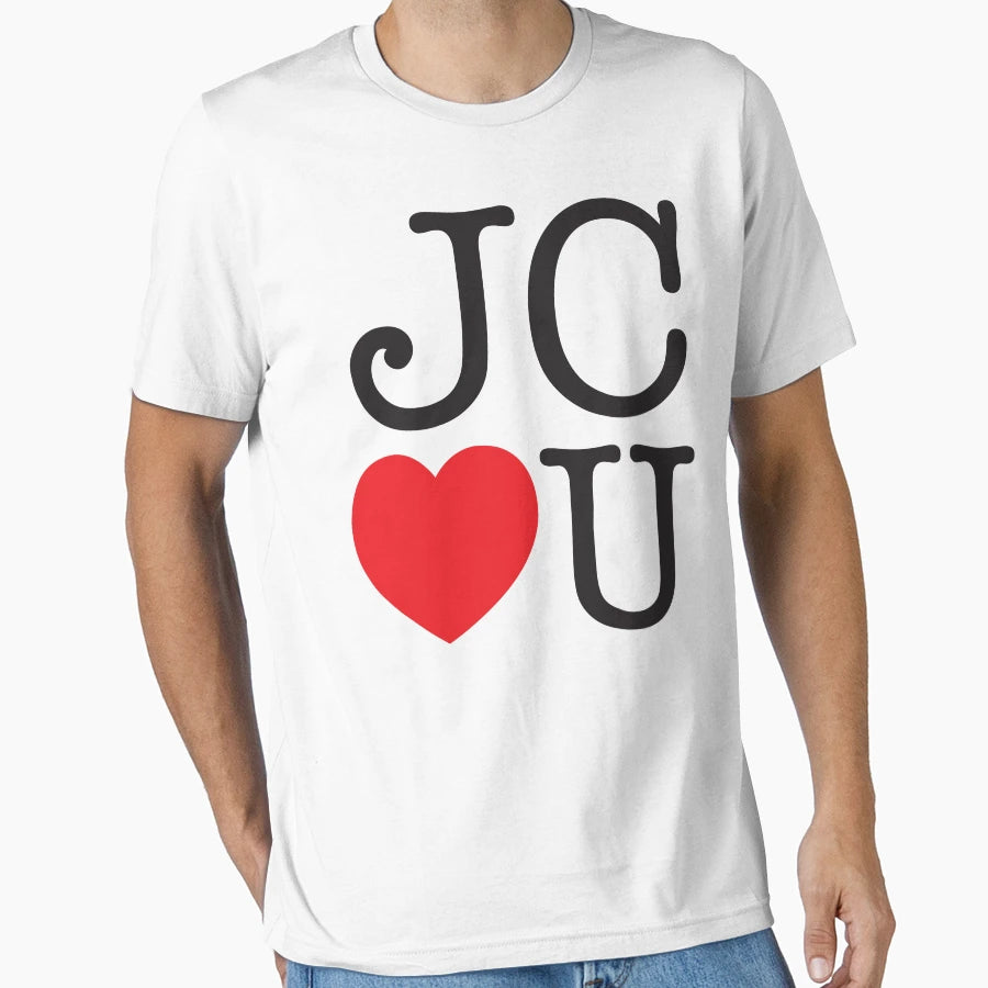 Jc Loves U T-Shirt - Trendy Graphic Unisex - T-Shirt, Sweatshirt, Hoodie