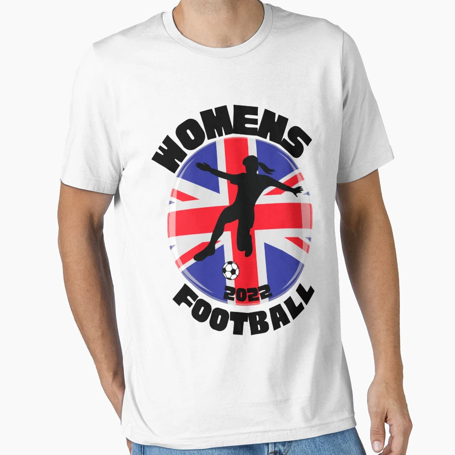 England Womens Football T-Shirt - Graphic Print for Adults - T-Shirt, Sweatshirt, Hoodie