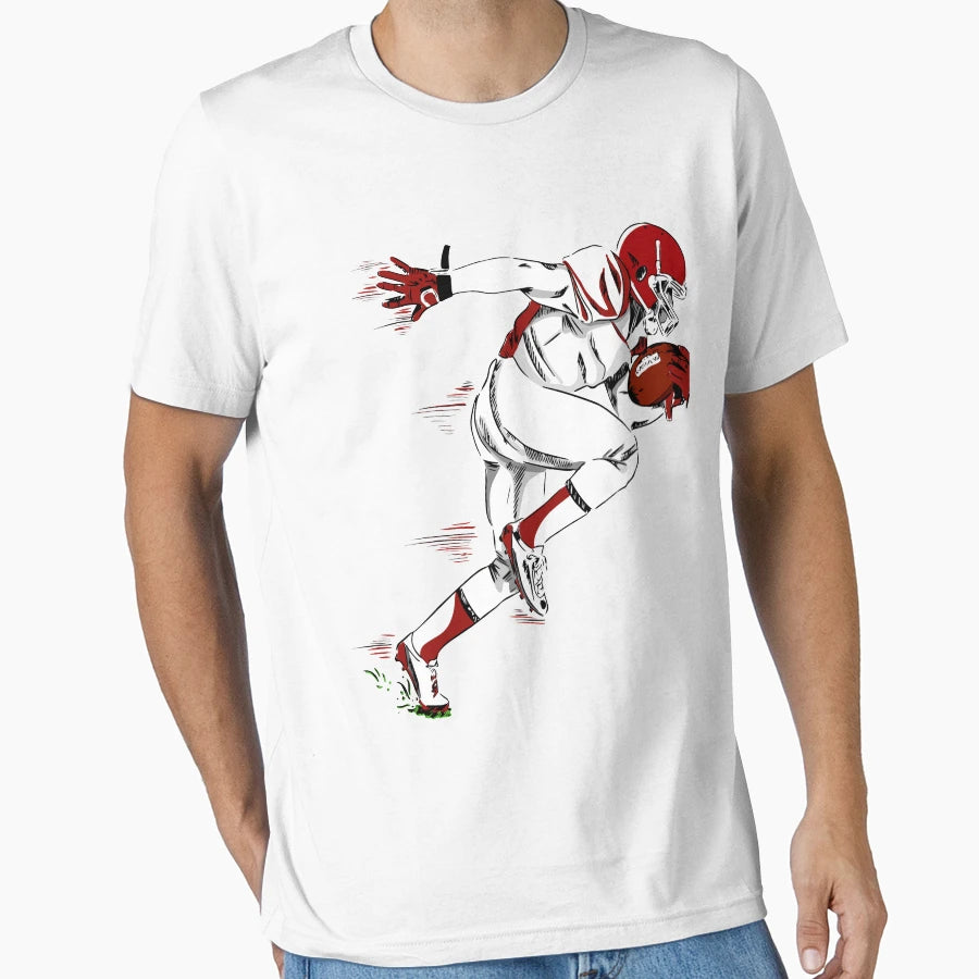 American Football Player T-Shirt - Casual Everyday Wear Unisex - T-Shirt, Sweatshirt, Hoodie