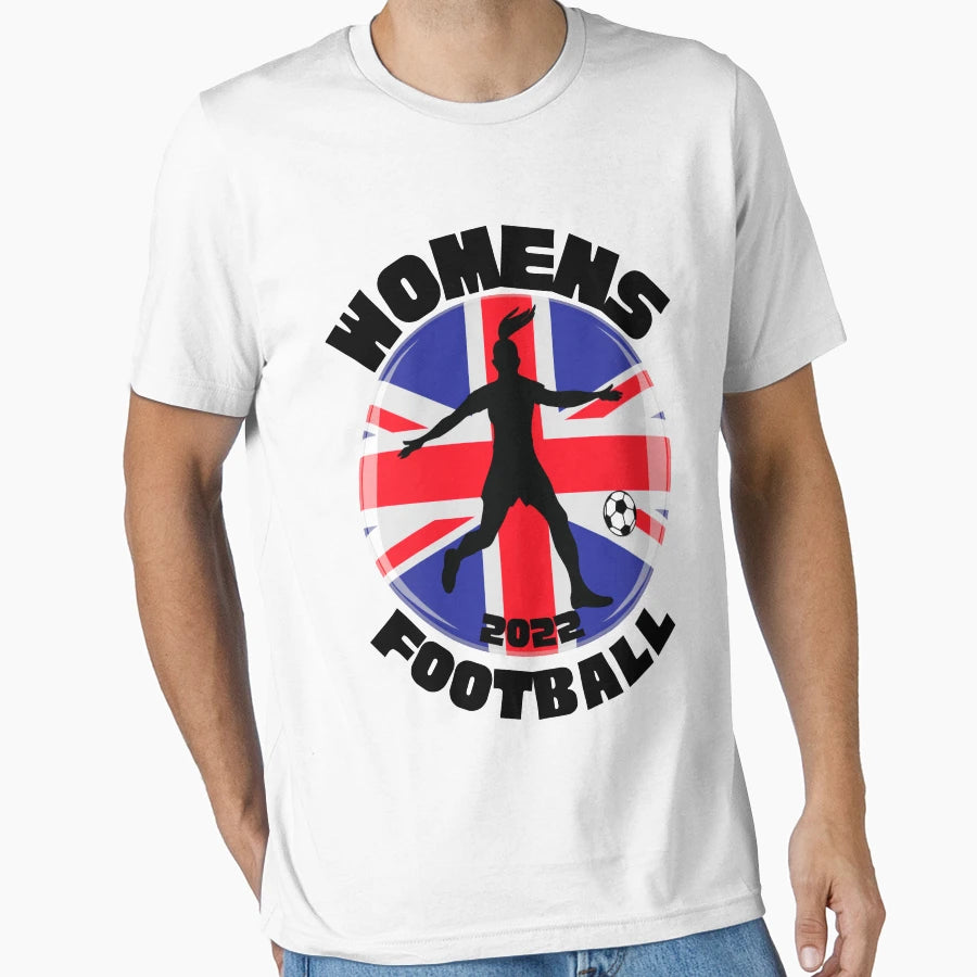 England Womens Football T-Shirt - Streetwear Style for Adults - T-Shirt, Sweatshirt, Hoodie
