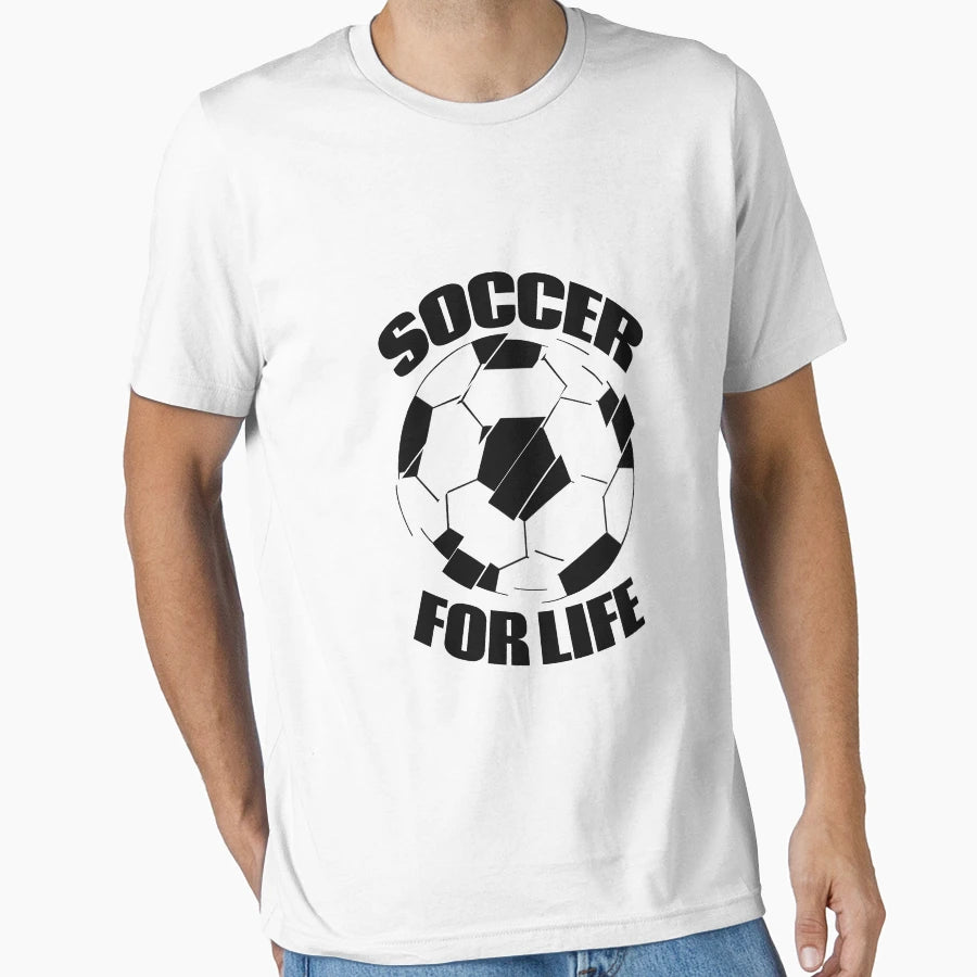 Soccer Life T-Shirt - Aesthetic Graphic Men Women - T-Shirt, Sweatshirt, Hoodie