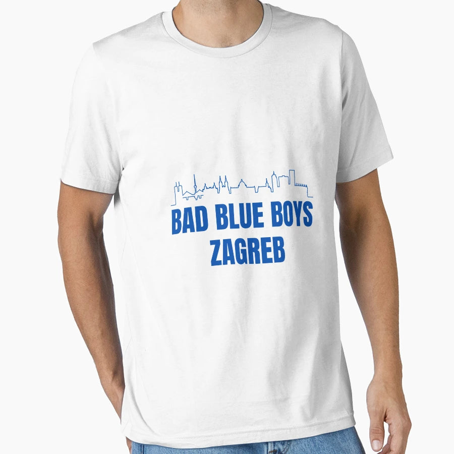 Bad Blue Zagreb T-Shirt - Graphic Print for Adults - T-Shirt, Sweatshirt, Hoodie