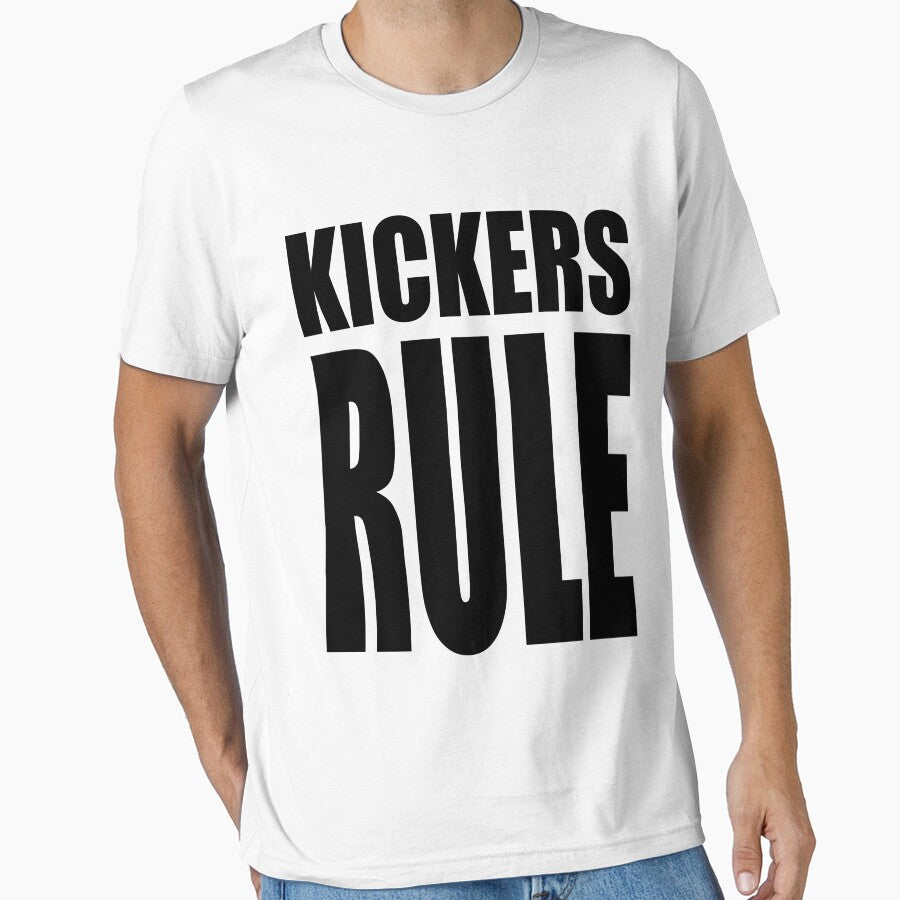 Kickers Rule Football Hockey Soccer High School - Adult & Kids T-Shirts, Sweatshirts & Hoodies apparel design preview 1